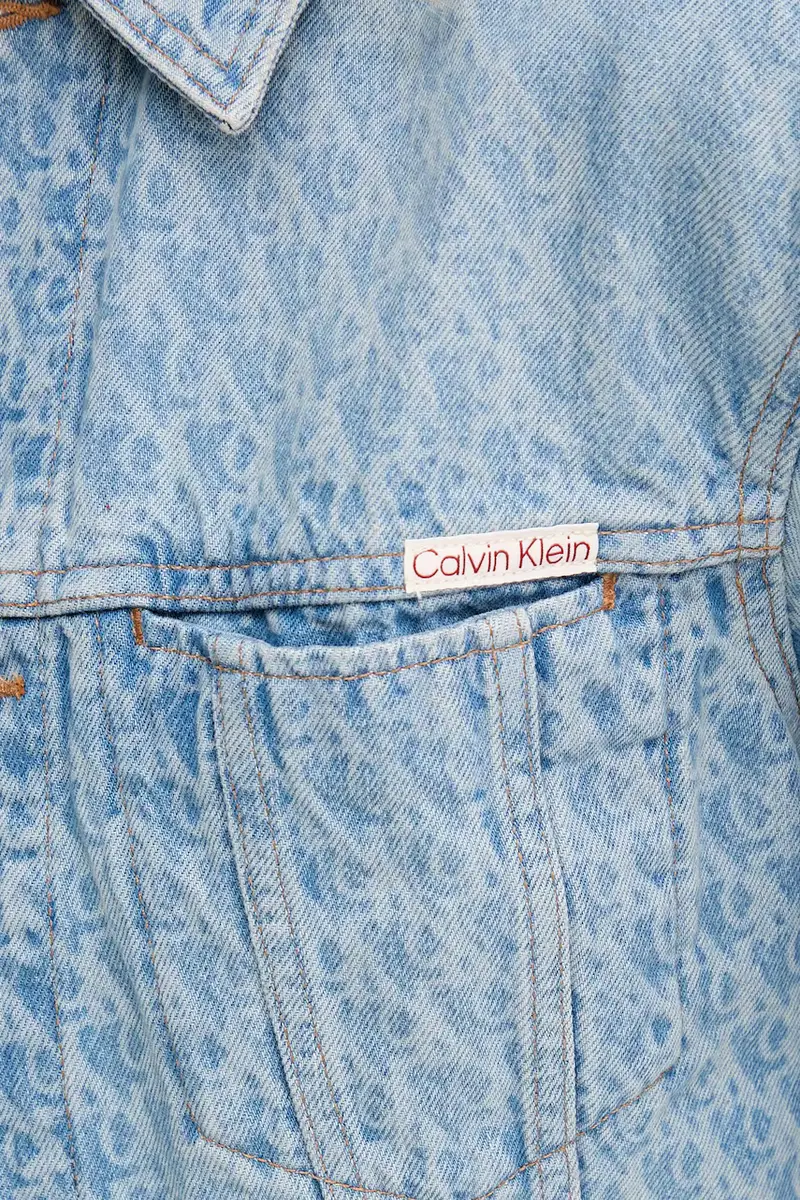 giacca di jeans colore blu LV047C782G miniatura 5