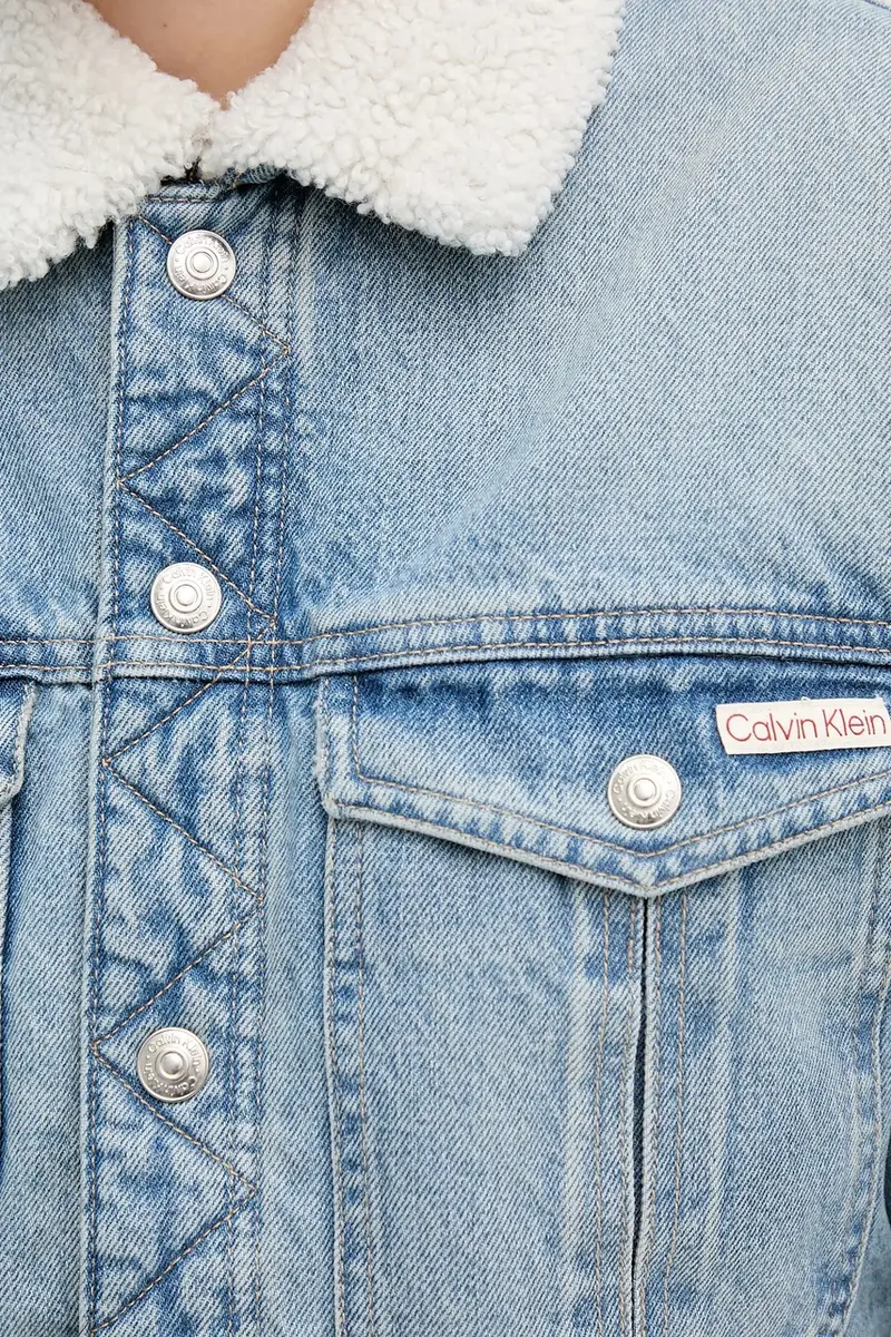 giacca di jeans colore blu LV047D736G miniatura 5