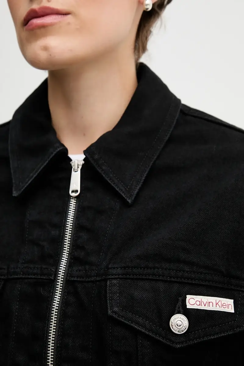 giacca di jeans colore nero LV047D779G miniatura 5