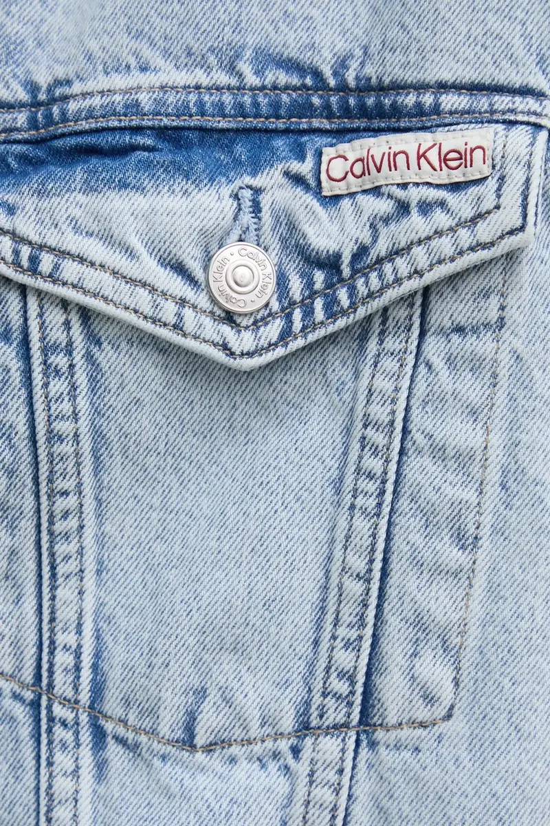 Calvin Klein Jeans Jeans Donna Blu 3580272 miniatura 5