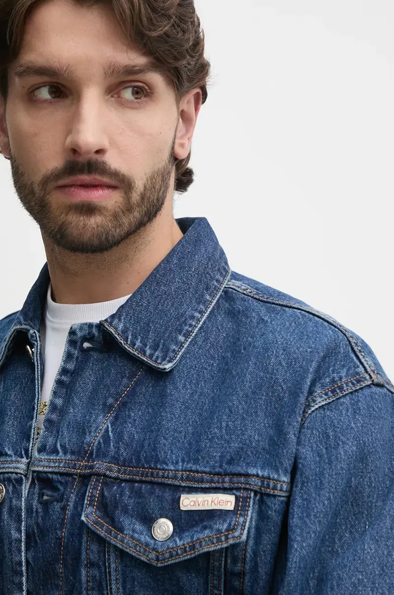 Calvin Klein Jeans Jeans Uomo Blu 3132248 miniatura 4