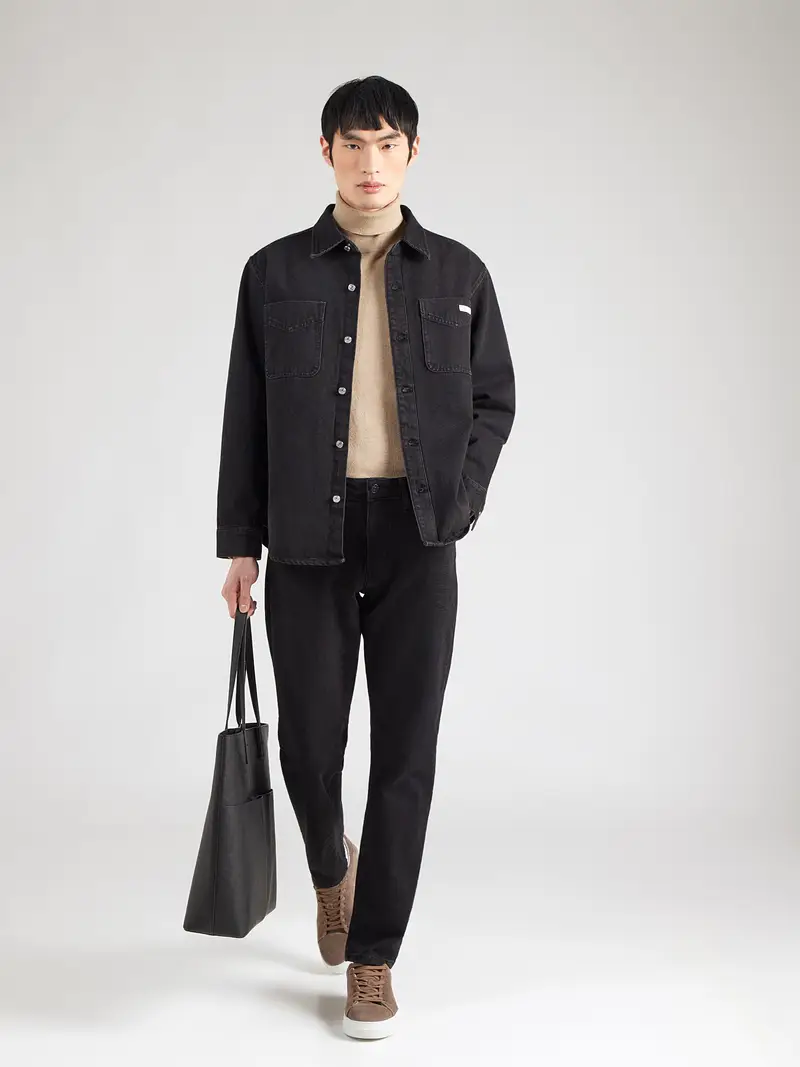 Giacca di mezza stagione 90S JACKSON nero denim miniatura 2