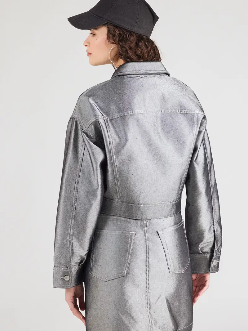 Giacca di mezza stagione antracite miniatura 2