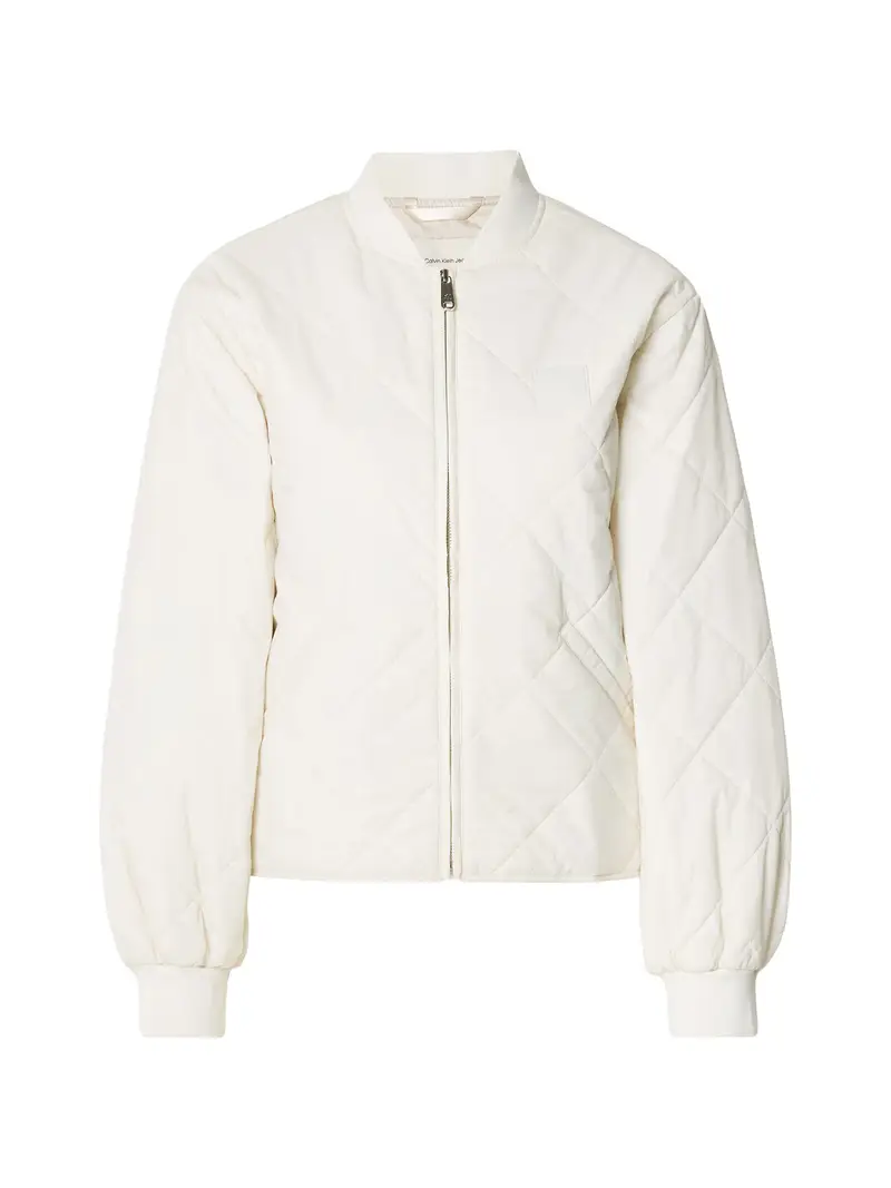 Giacca di mezza stagione bianco naturale