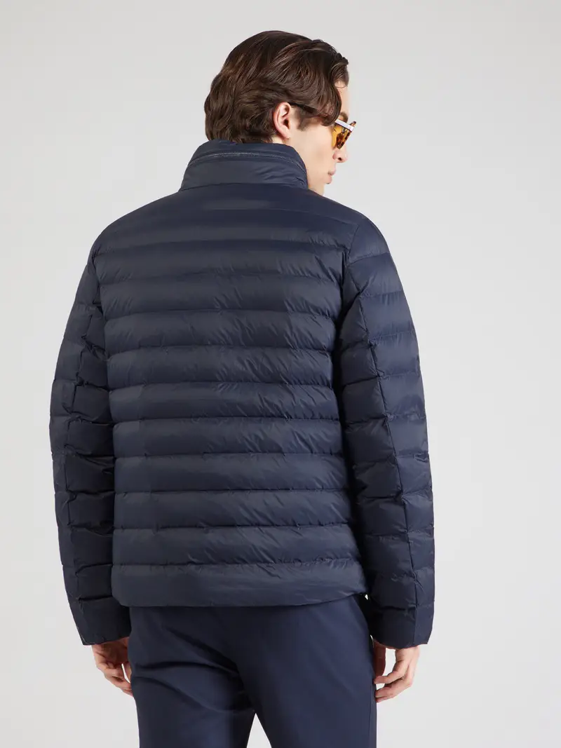 Giacca di mezza stagione blu scuro miniatura 3