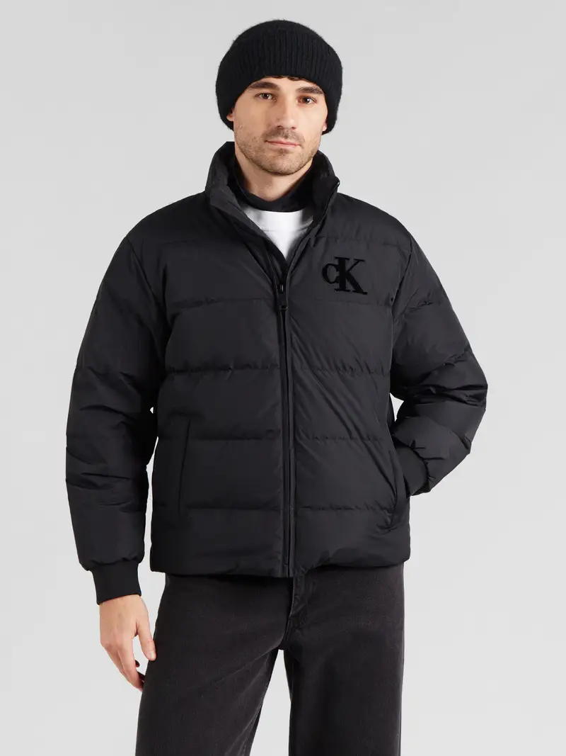 Giacca di mezza stagione 'CHENILLE' nero miniatura 2