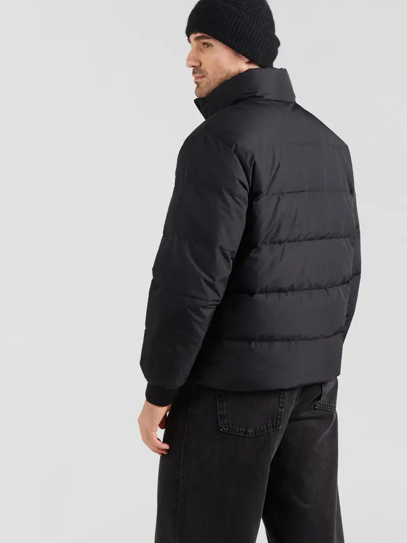 Giacca di mezza stagione 'CHENILLE' nero miniatura 3