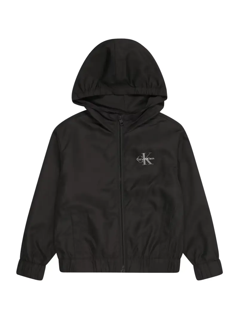 Giacca di mezza stagione 'ESSENTIAL' grigio chiaro / nero / bianco