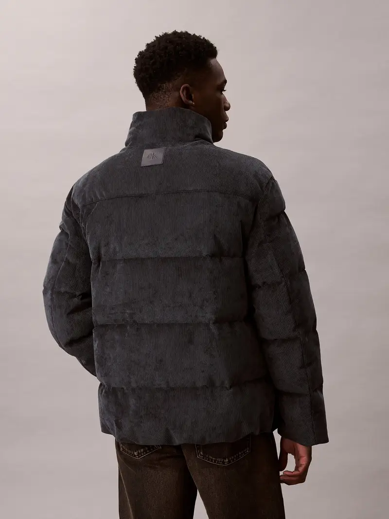 Giacca di mezza stagione grigio basalto miniatura 3