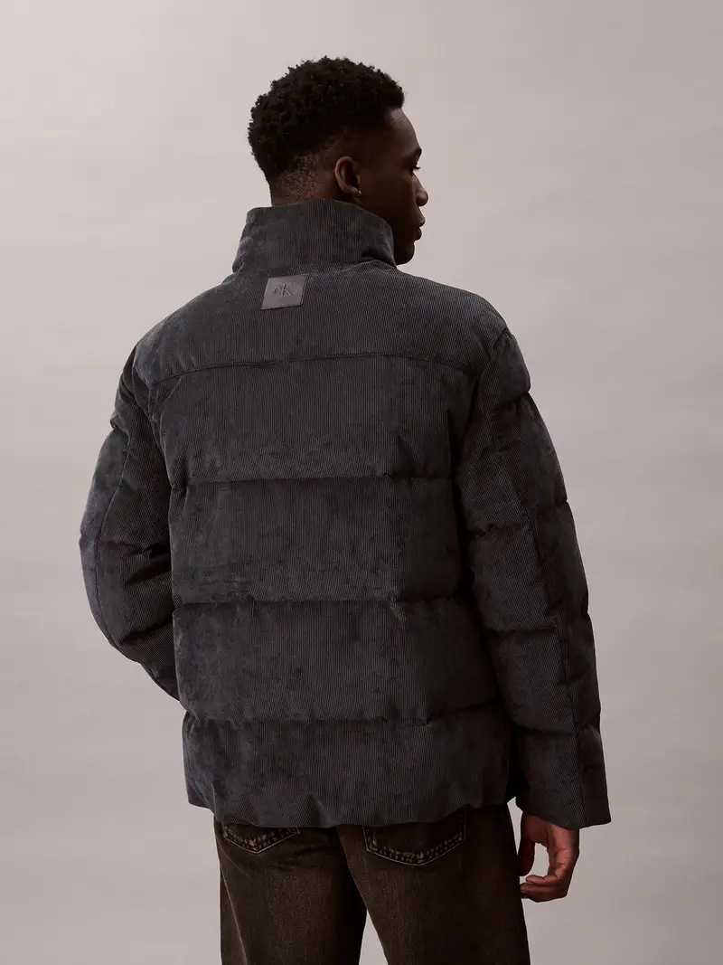 Giacca di mezza stagione grigio basalto miniatura 3