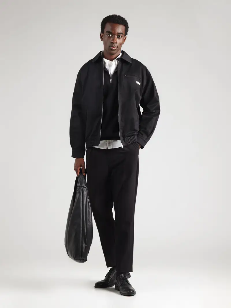 Giacca di mezza stagione nero miniatura 3