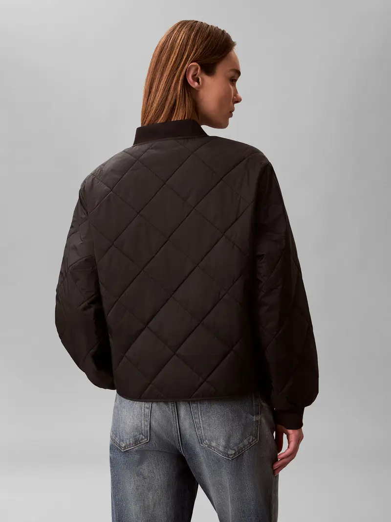 Giacca di mezza stagione nero miniatura 3