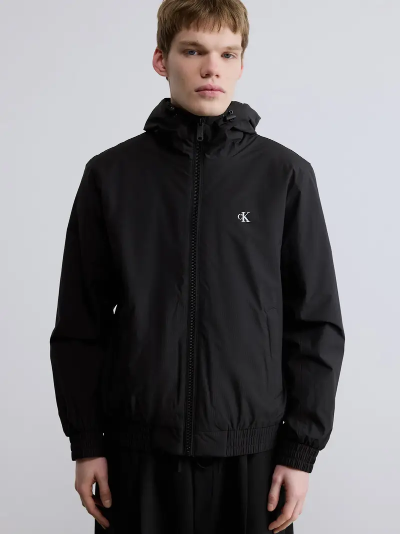 Giacca di mezza stagione nero miniatura 3