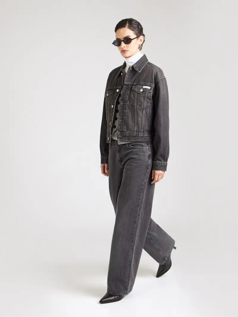 Giacca di mezza stagione nero miniatura 3