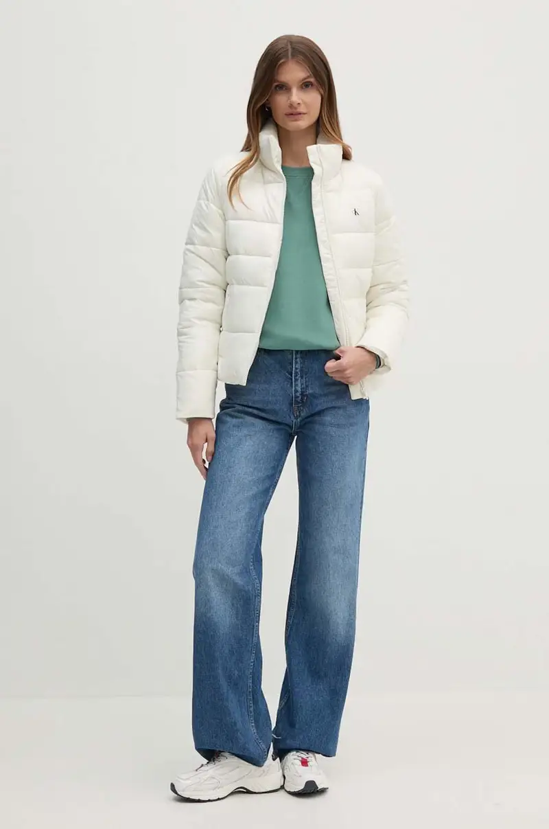 giacca donna colore beige J20J223580 miniatura 2