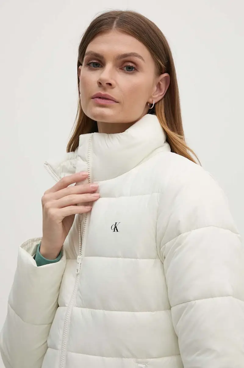 giacca donna colore beige J20J223580 miniatura 4