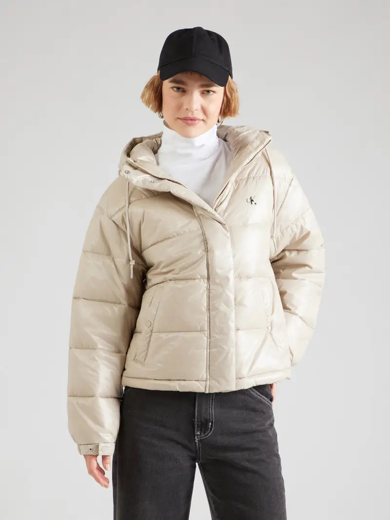 Giacca invernale beige miniatura 2