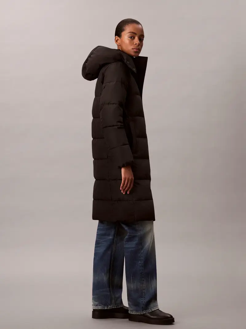 Giacca invernale nero / bianco miniatura 2