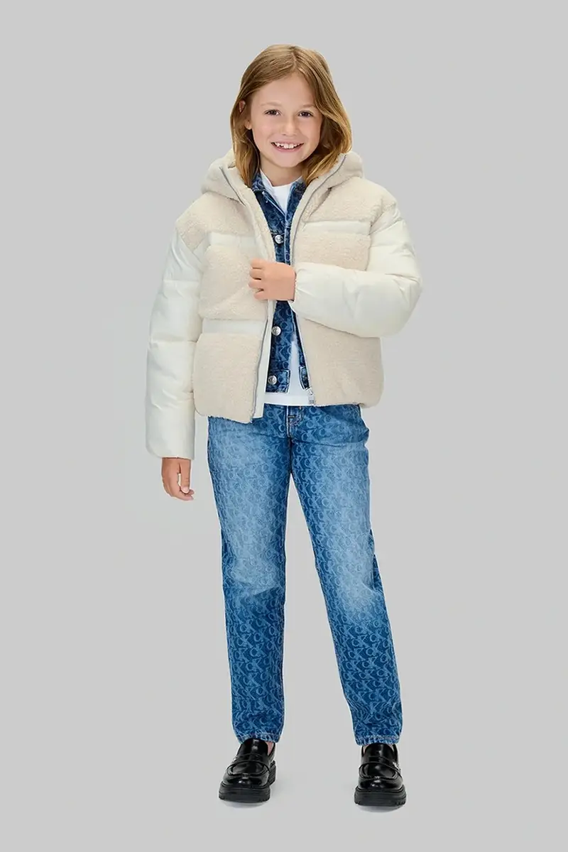 giacca per bambini colore beige IG0IG03022 miniatura 4