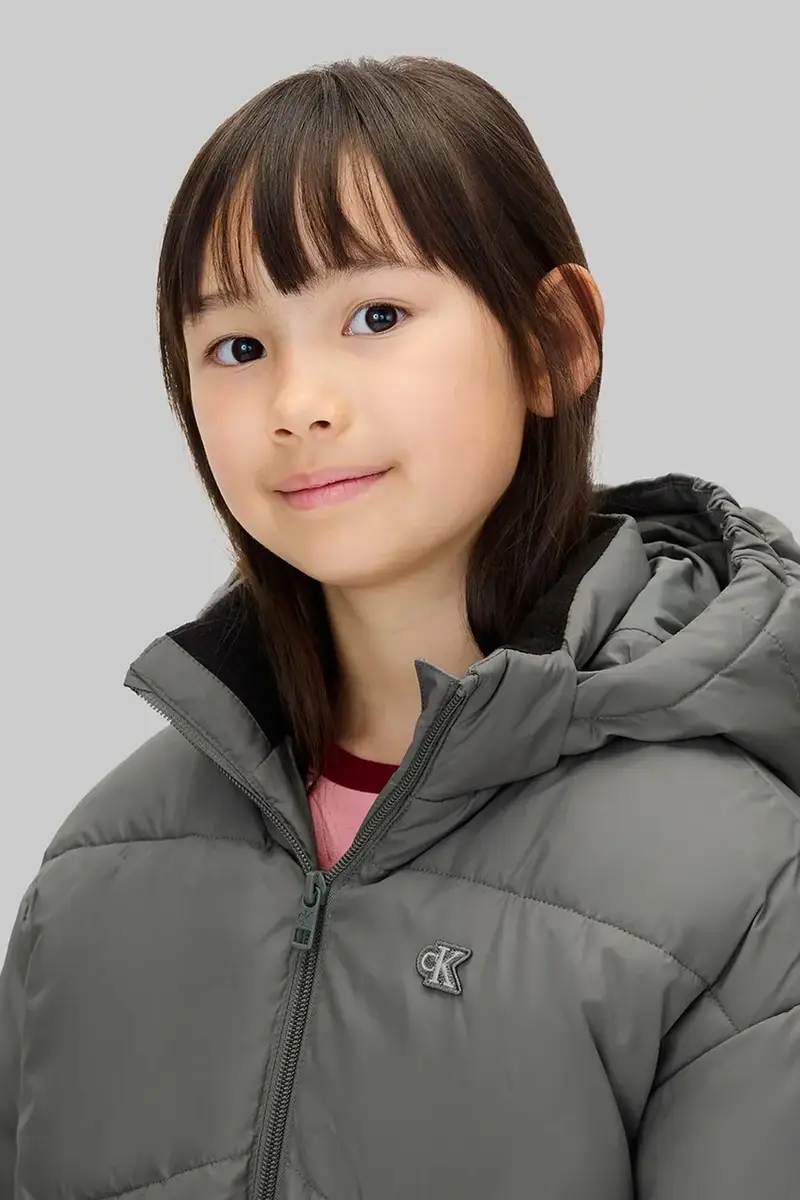 giacca per bambini colore grigio IG0IG02056 miniatura 3