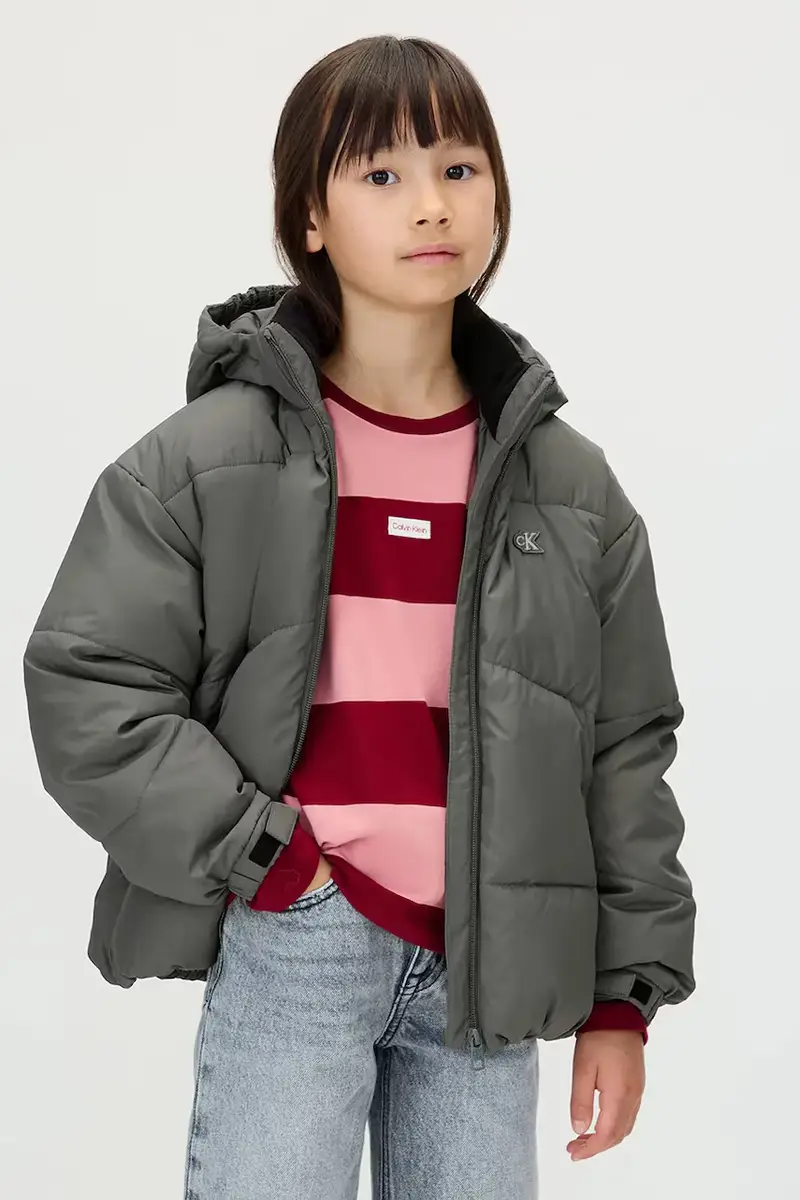 giacca per bambini colore grigio IG0IG02056