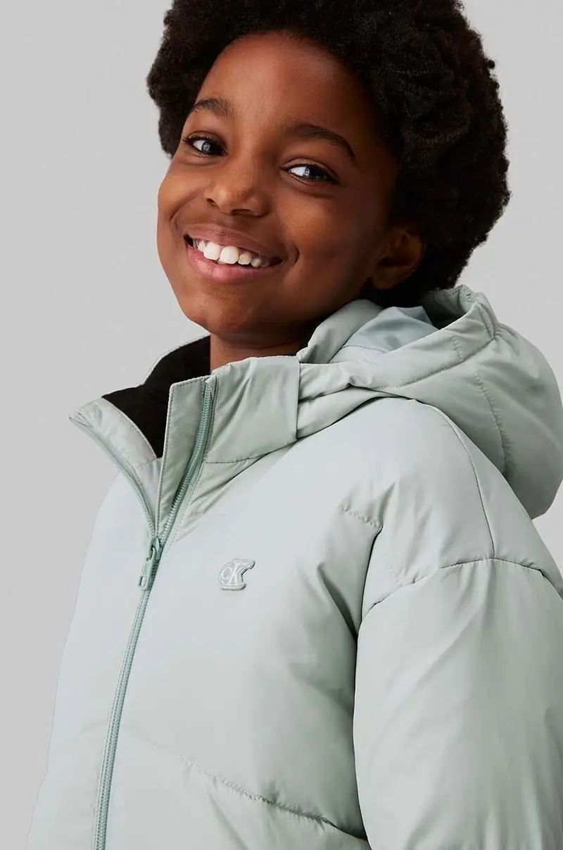 giacca per bambini colore verde IG0IG02056 miniatura 5