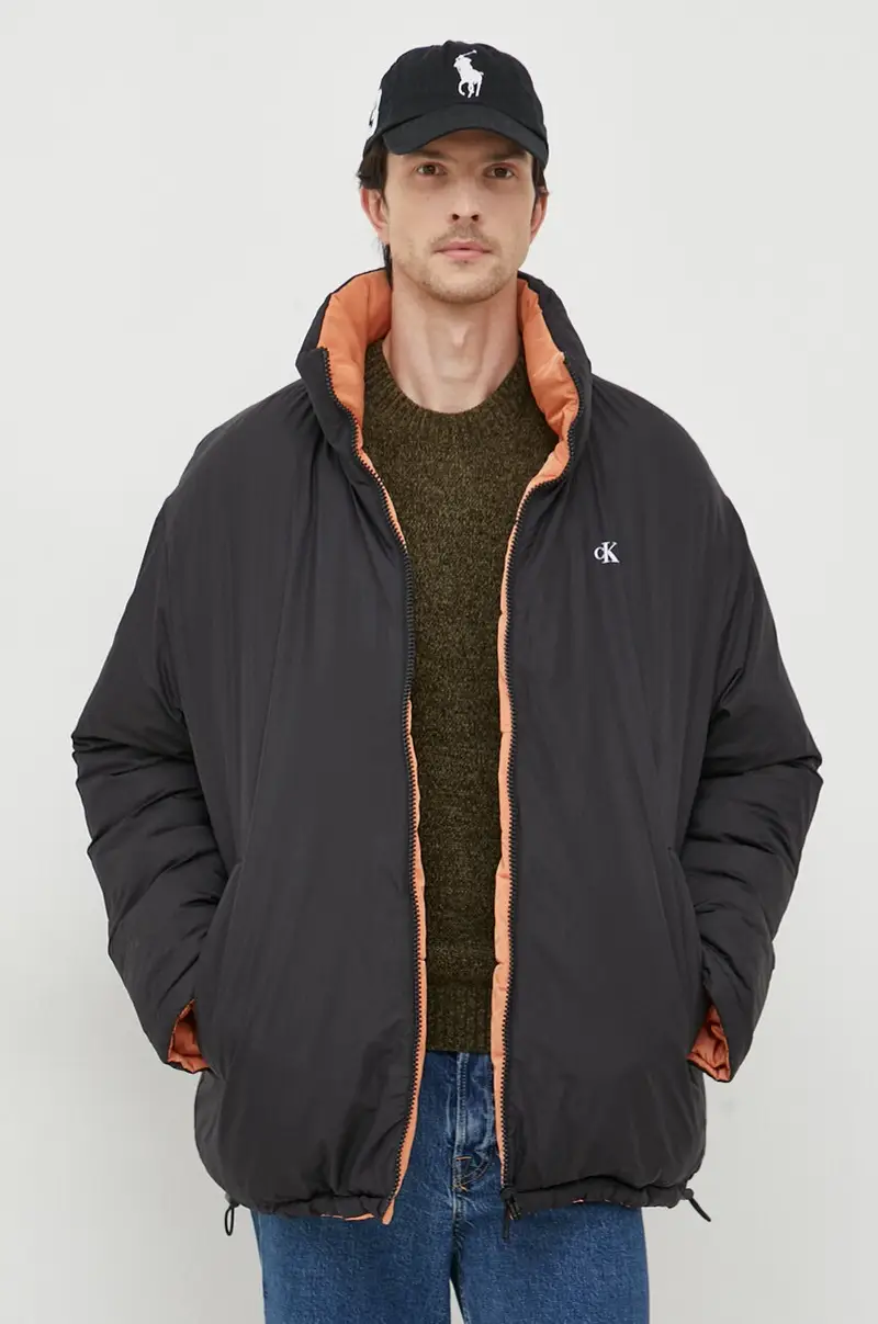 giacca reversibile uomo Nero miniatura 2