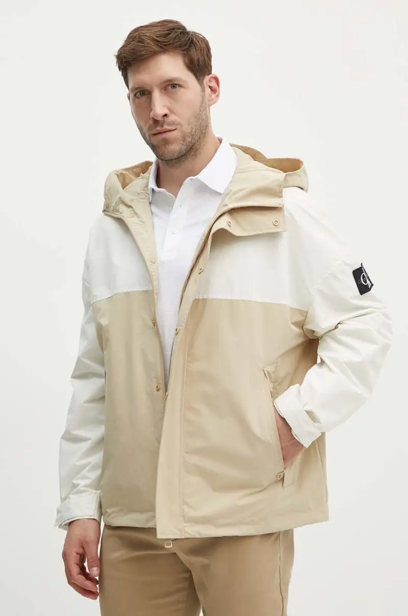 giacca uomo colore beige J30J325588