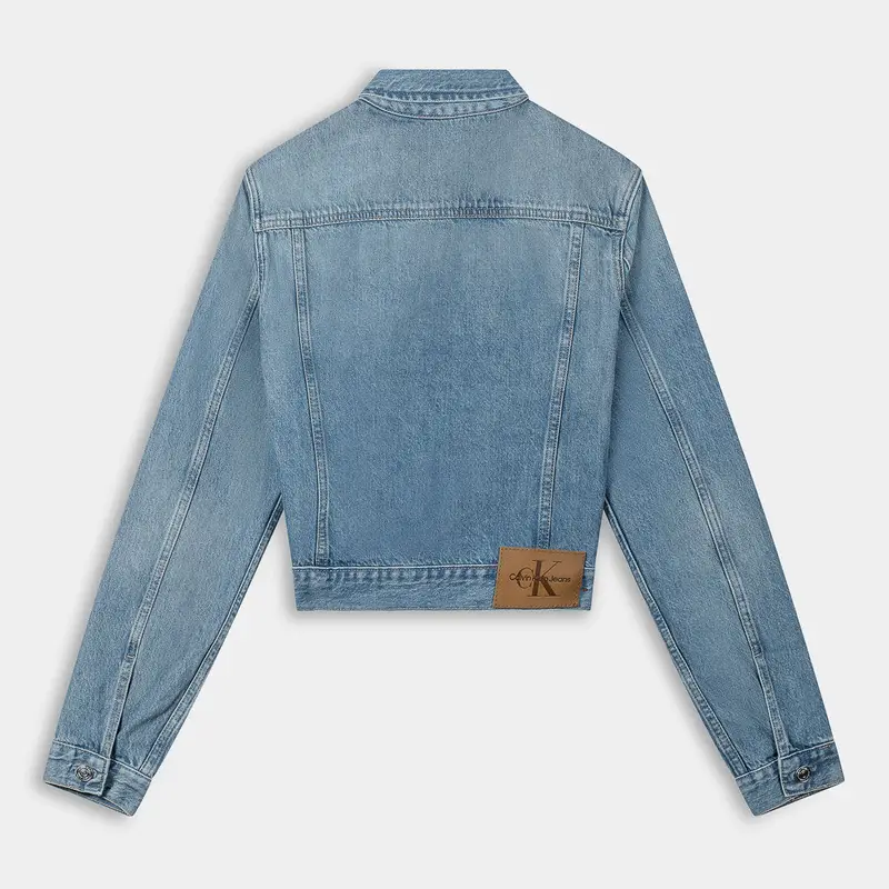 Calvin Klein Jeans Jeans Donna Blu 2502182 miniatura 2