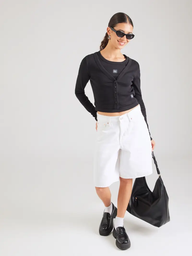 Calvin Klein Jeans Jeans Nero 1981417 miniatura 3