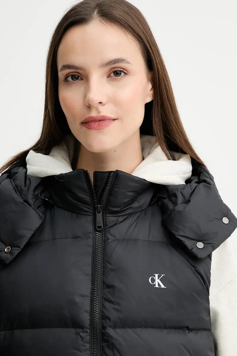 gilet in piuma colore nero LV047D500G miniatura 4