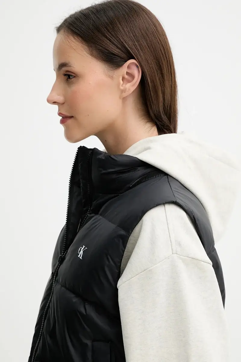 gilet in piuma colore nero LV047D500G miniatura 5