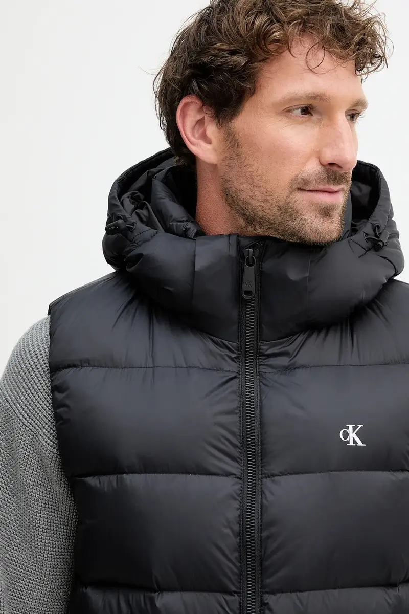 gilet in piuma colore nero LV04RD531G miniatura 4