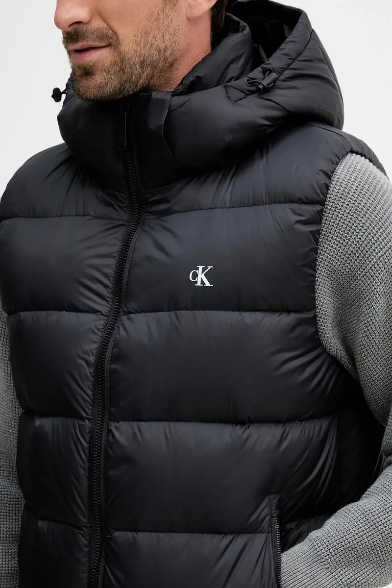 gilet in piuma colore nero LV04RD531G miniatura 5