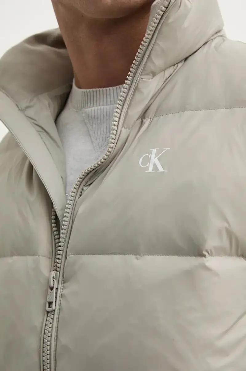 Calvin Klein Jeans Gilet Grigio 4157457 miniatura 5