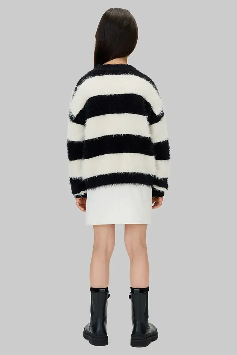 gonna bambina colore beige IG0IG03030 miniatura 4