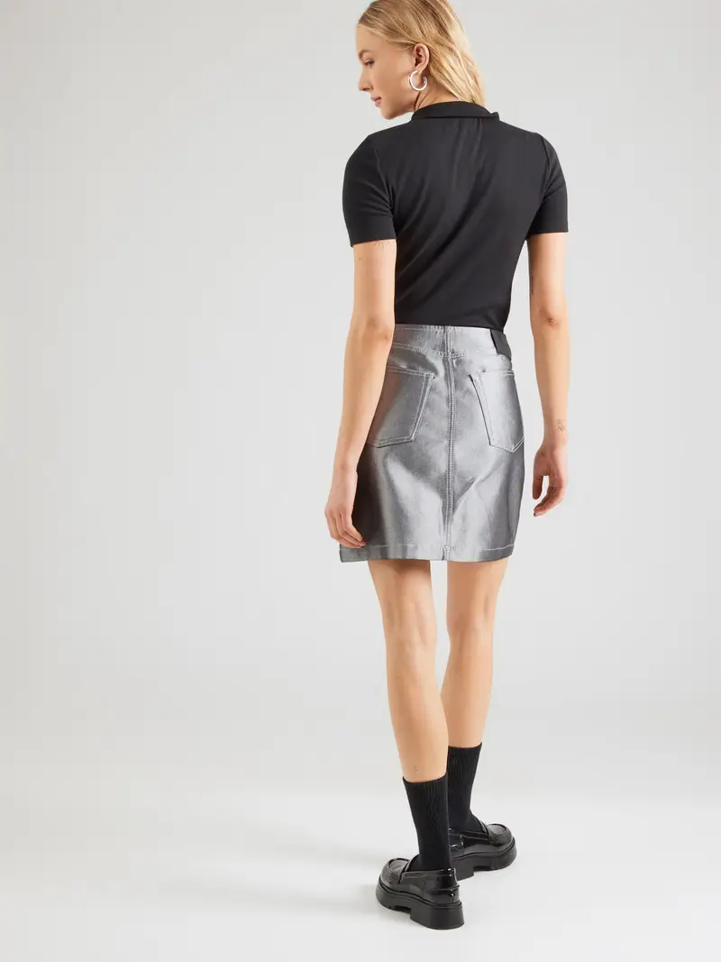 Gonna blu denim miniatura 2