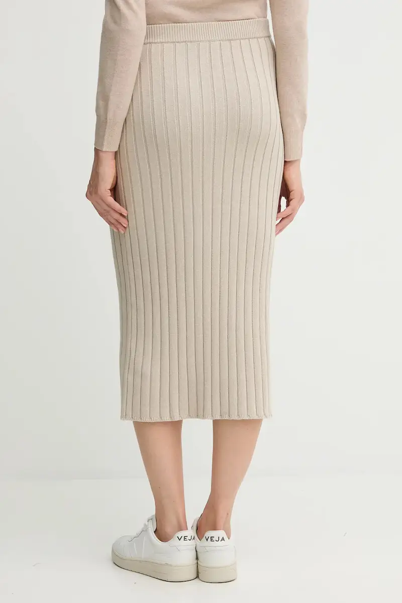 gonna colore beige LV047D306G miniatura 3