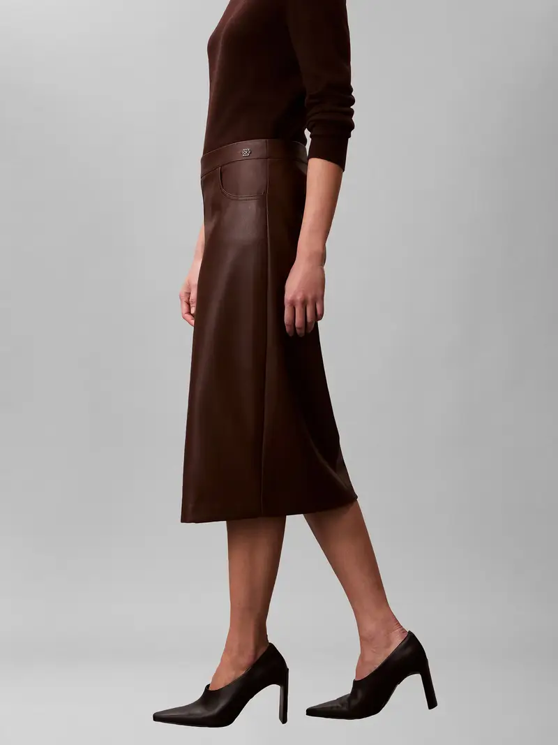 Gonna marrone miniatura 2