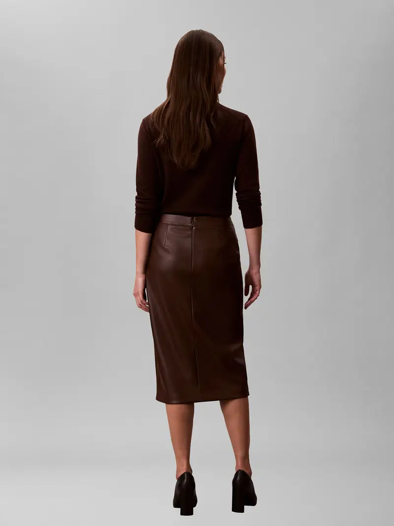 Gonna marrone miniatura 3