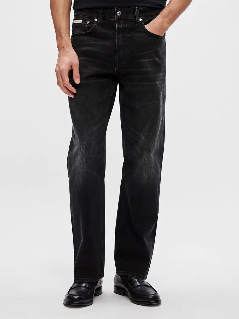 Calvin Klein Jeans Jeans Nero 3849562 miniatura 2