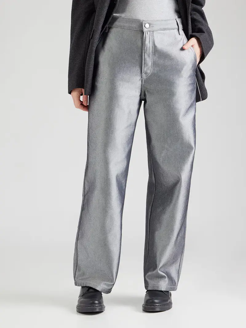 Calvin Klein Jeans Jeans Donna Argento 3984823 miniatura 2