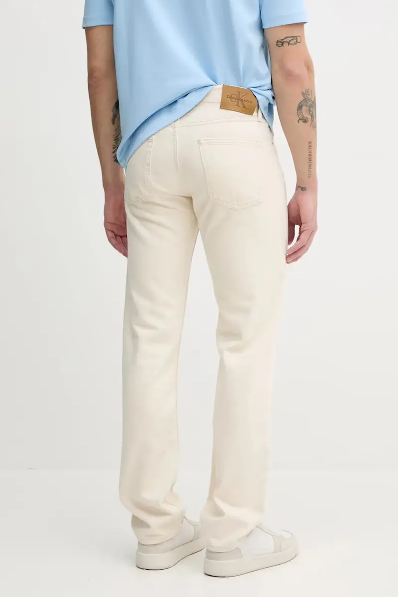 Calvin Klein Jeans Jeans Uomo Beige 3242428 miniatura 3