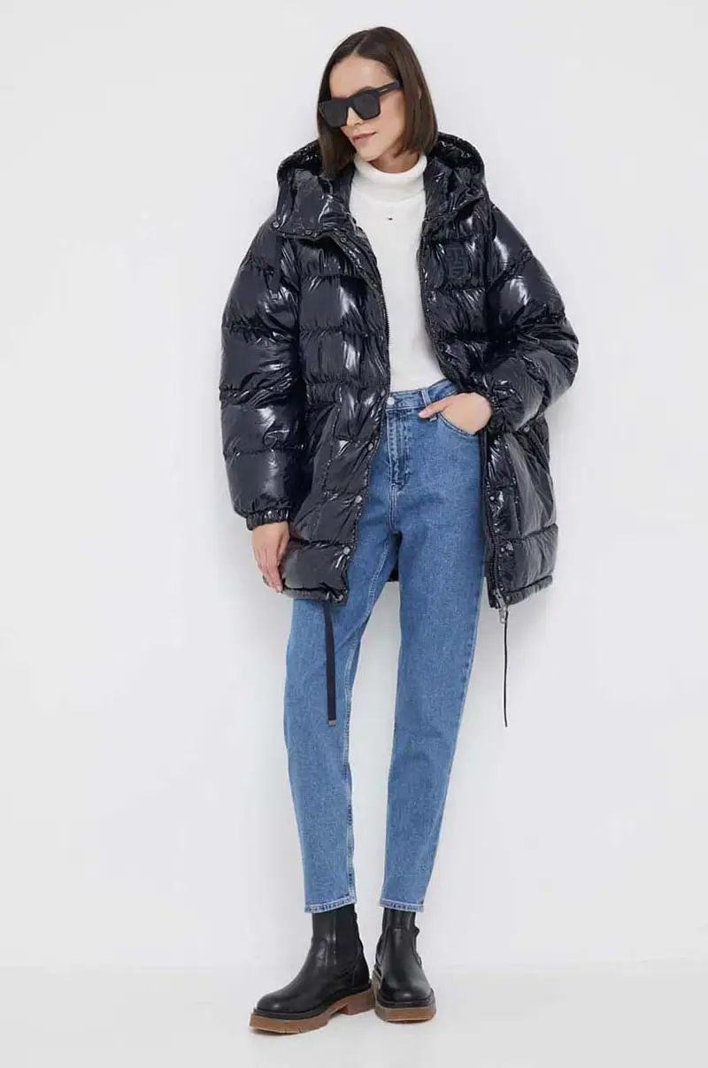 Calvin Klein Jeans Jeans Donna Blu 2469749 miniatura 2