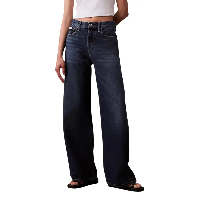 Jeans Donna Bordeaux Autunno/Inverno - Calvin Klein Jeans - bordeaux / W24