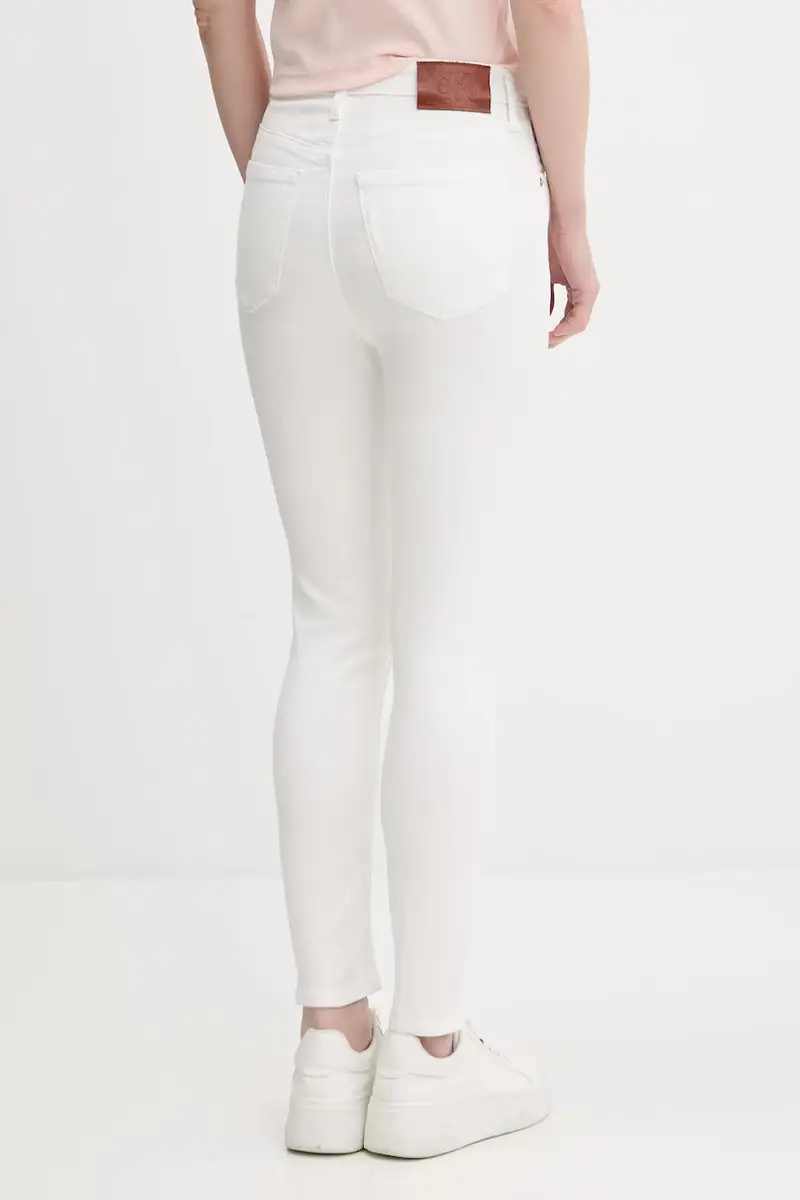 Calvin Klein Jeans Jeans Donna Bianco 3124748 miniatura 3