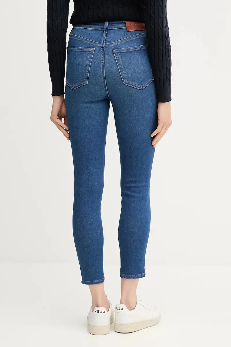 Calvin Klein Jeans Jeans Donna Blu 3132877 miniatura 3
