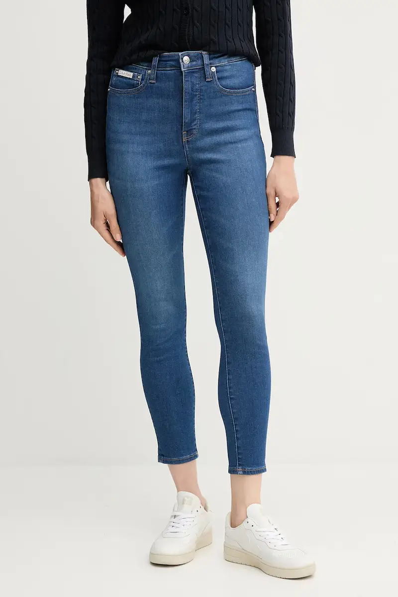 Calvin Klein Jeans Jeans Donna Blu 3132877