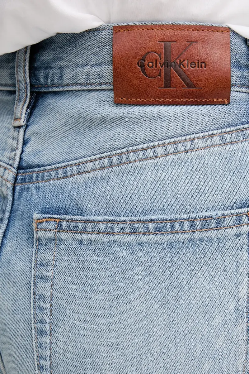 Calvin Klein Jeans Jeans Donna Blu 3132864 miniatura 4