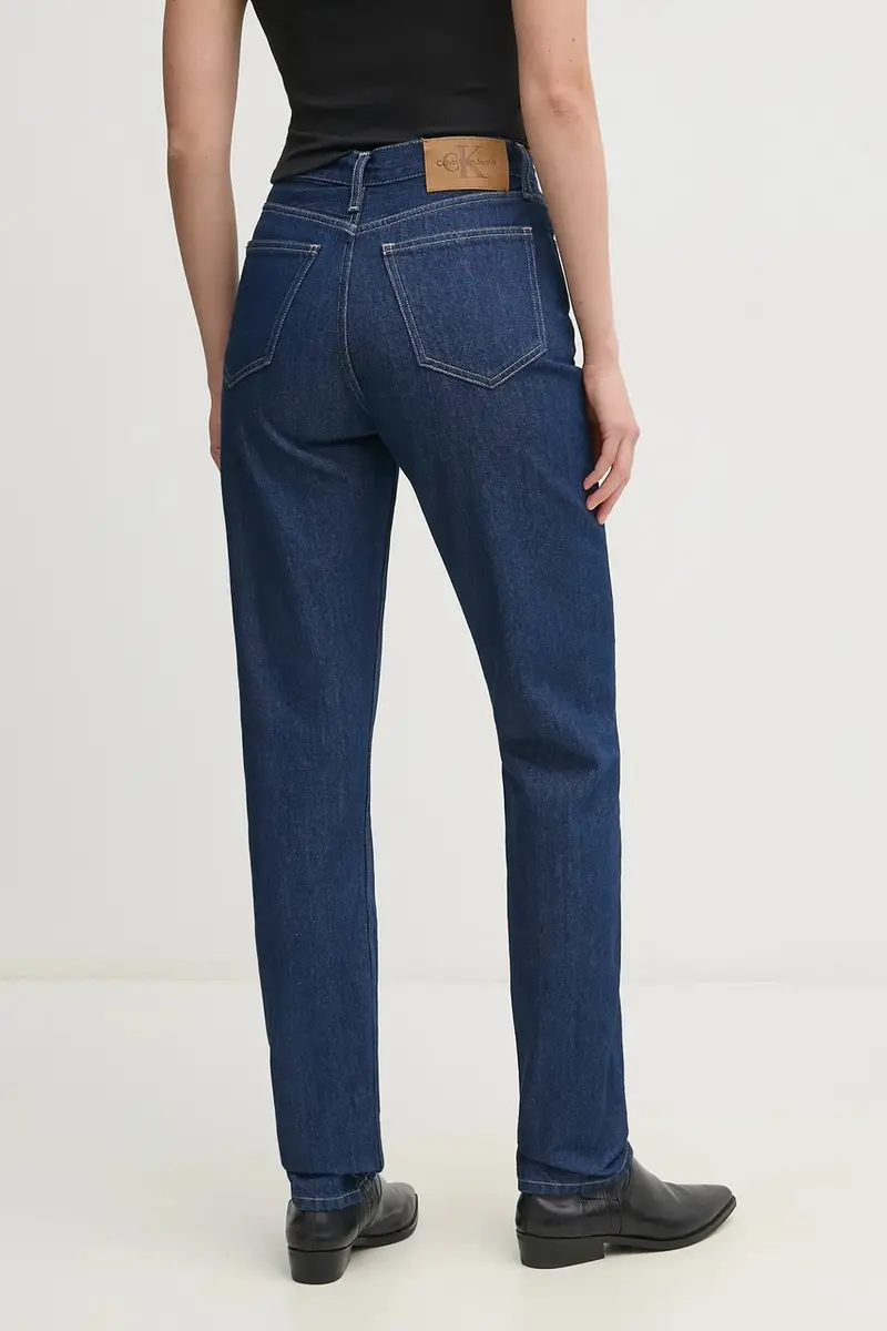 Calvin Klein Jeans Jeans Donna Blu 3133473 miniatura 3